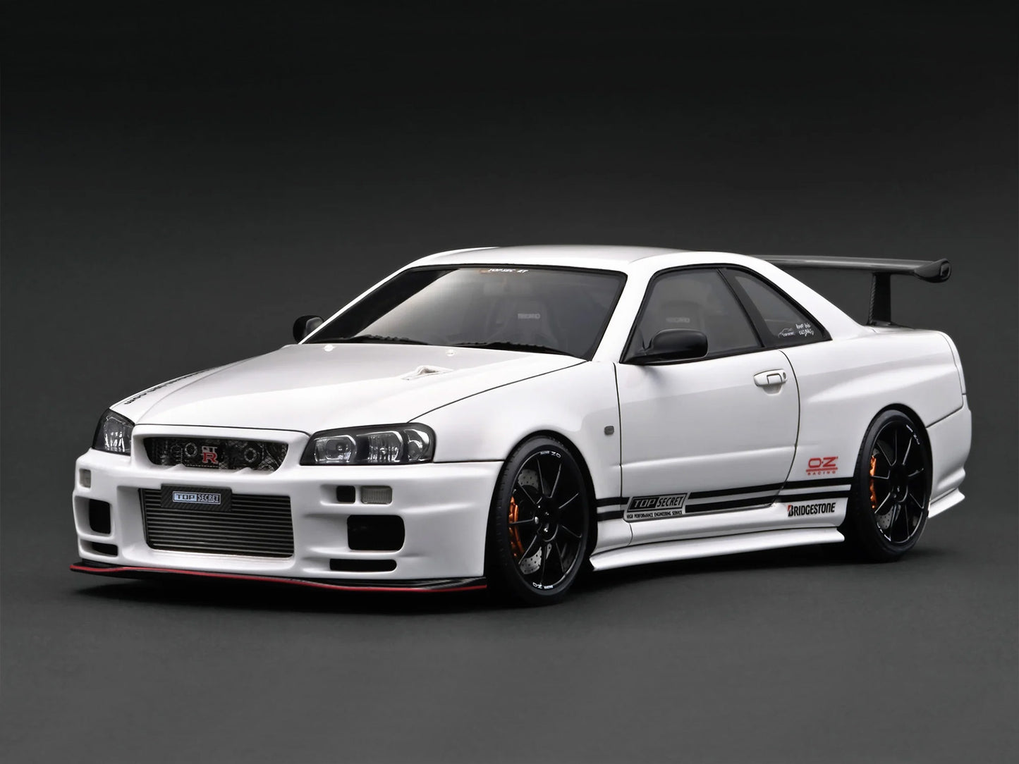 Ignition Model - 1/18 TOP SECRET 34GT-R (BNR34) White