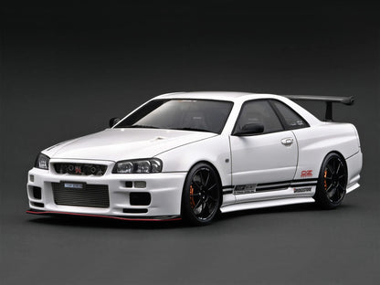 Ignition Model - 1/18 TOP SECRET 34GT-R (BNR34) White
