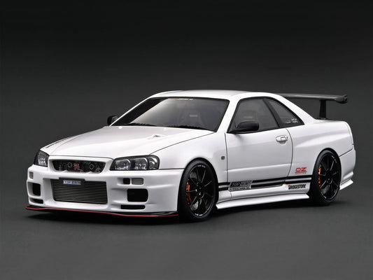 Ignition Model - 1/18 TOP SECRET 34GT-R (BNR34) White