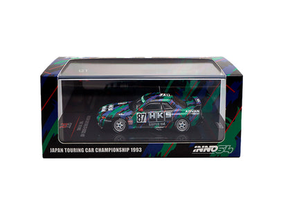 Inno64 - 1/64 Nissan Skyline GT-R R32 #87 HKS JTC 1993