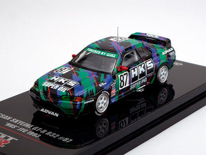 Inno64 - 1/64 Nissan Skyline GT-R R32 #87 HKS JTC 1993