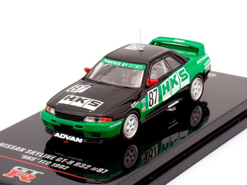 Inno64 - 1/64 Nissan Skyline GT-R R32 #87 HKS JTC 1992