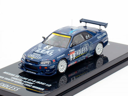 Inno64 - 1/64 Nissan Skyline R34 (GT-R) #3 Endless Advan Super Taikyu Series 2002 Winner