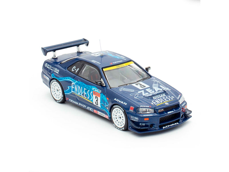 Inno64 - 1/64 Nissan Skyline R34 (GT-R) #3 Endless Advan Super Taikyu Series 2002 Winner