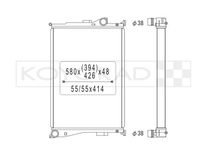 Koyorad Aluminium Radiator - BMW E46 M3