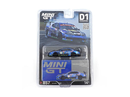 MiniGT 1/64 Nissan Silvia (S15) D-MAX #46 D-MAX Racing 2023 D1 Grand Prix - Blister Packaging