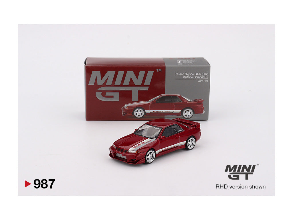 MiniGT 1/64 Nissan Skyline GT-R (R32) VeilSide Combat C-I Gem