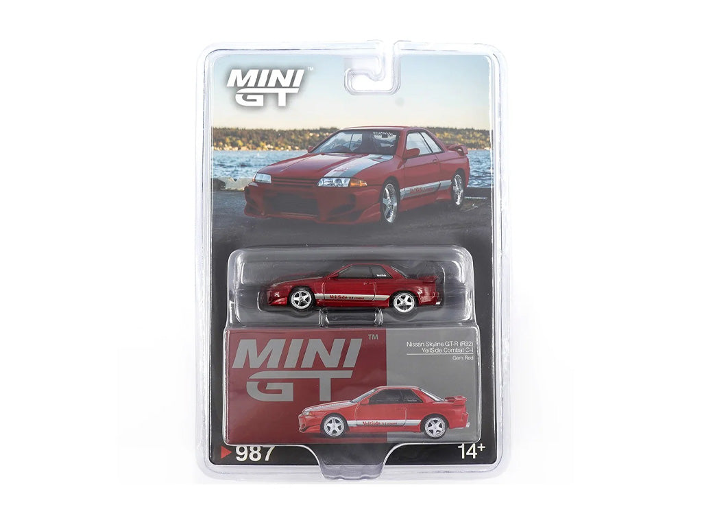 MiniGT 1/64 Nissan Skyline GT-R (R32) VeilSide Combat C-I Gem - Blister Packaging