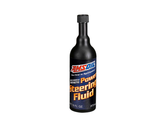 AMSOIL 100% Synthetic Multi-Vehicle Power Steering Fluid - 0.473L