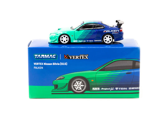 Tarmac Works - 1/64 VERTEX Nissan Silvia (S15) - FALKEN
