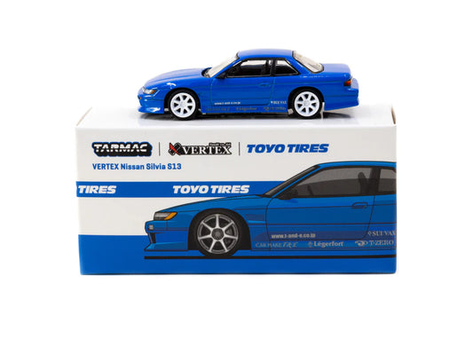 Tarmac Works - 1/64 VERTEX Nissan Silvia S13 - TOYO TIRES