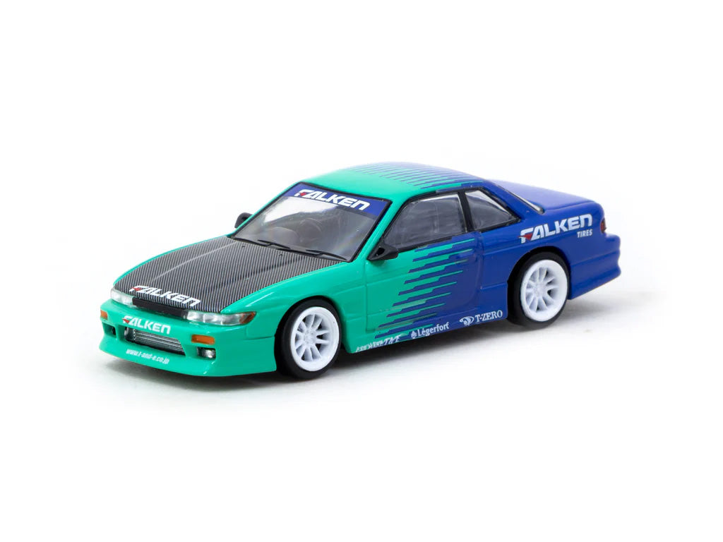 Tarmac Works 1/64 VERTEX Nissan Silvia (S13) - FALKEN – Techno Speed