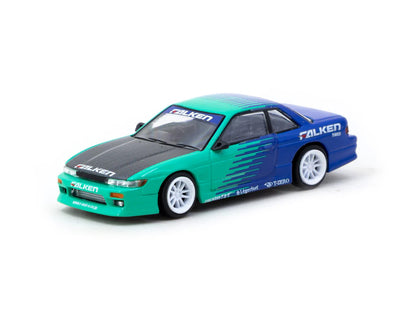 Tarmac Works 1/64 VERTEX Nissan Silvia (S13) - FALKEN