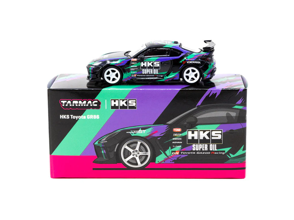 Tarmac Works 1/64 HKS Toyota GR86
