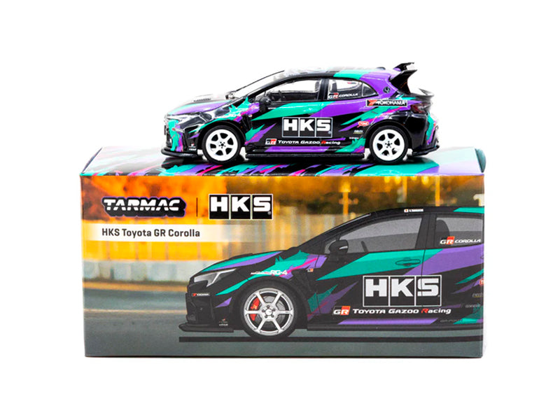Tarmac Works 1/64 HKS Toyota GR Corolla
