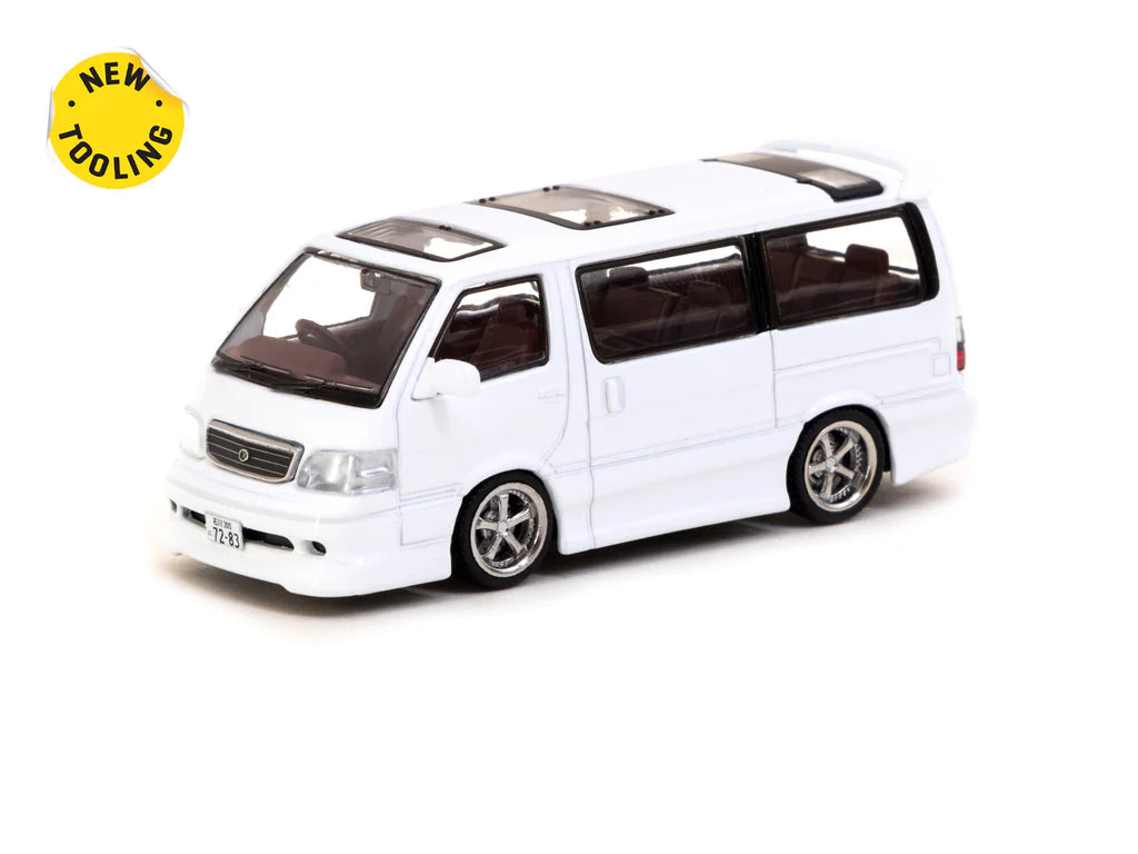 Tarmac Works - 1/64 Toyota Hiace Wagon Custom - HK Toy Car Salon Special Edition
