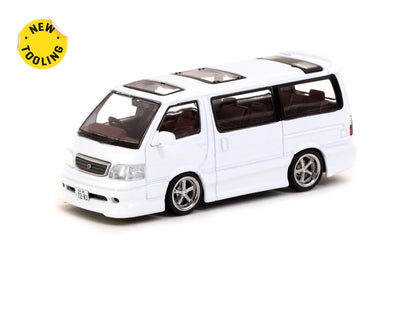 Tarmac Works - 1/64 Toyota Hiace Wagon Custom - HK Toy Car Salon Special Edition