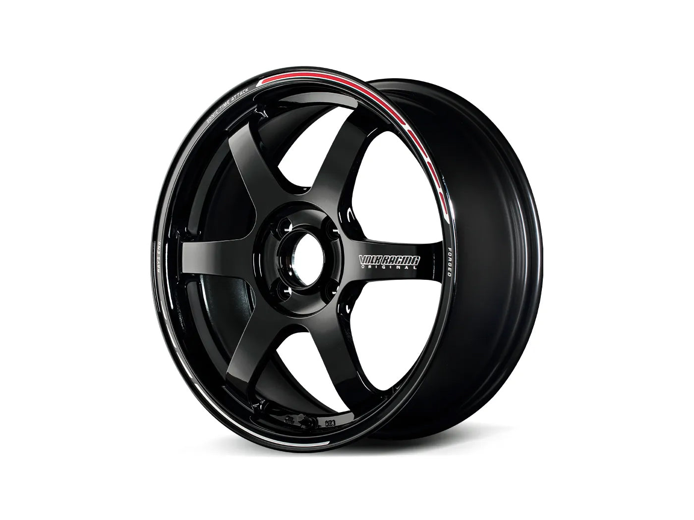 16" RAYS TE37 SONIC Time Attack Edition 8J +36 4x100 - Black