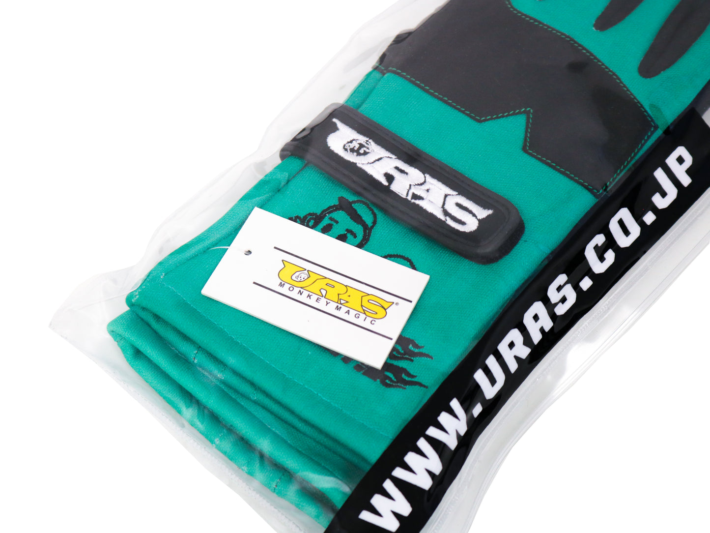 URAS Racing Gloves (Green/Black)