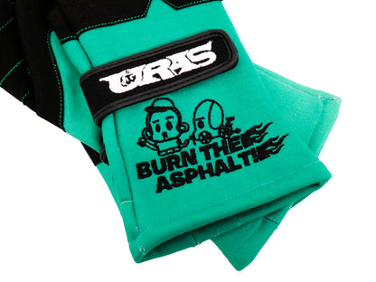 URAS Racing Gloves (Green/Black)