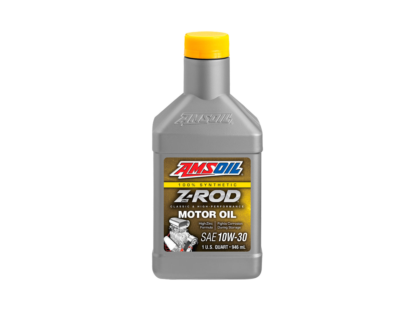 AMSOIL Z-Rod 10W30 100% Synthetic Engine Oil - 0.946L