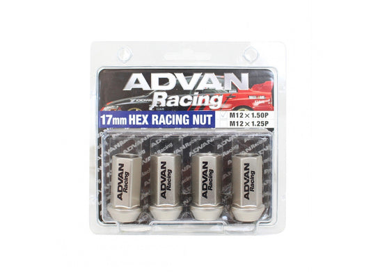 Advan Racing Lug Nuts M12x1.50 17mm - 4-Pack
