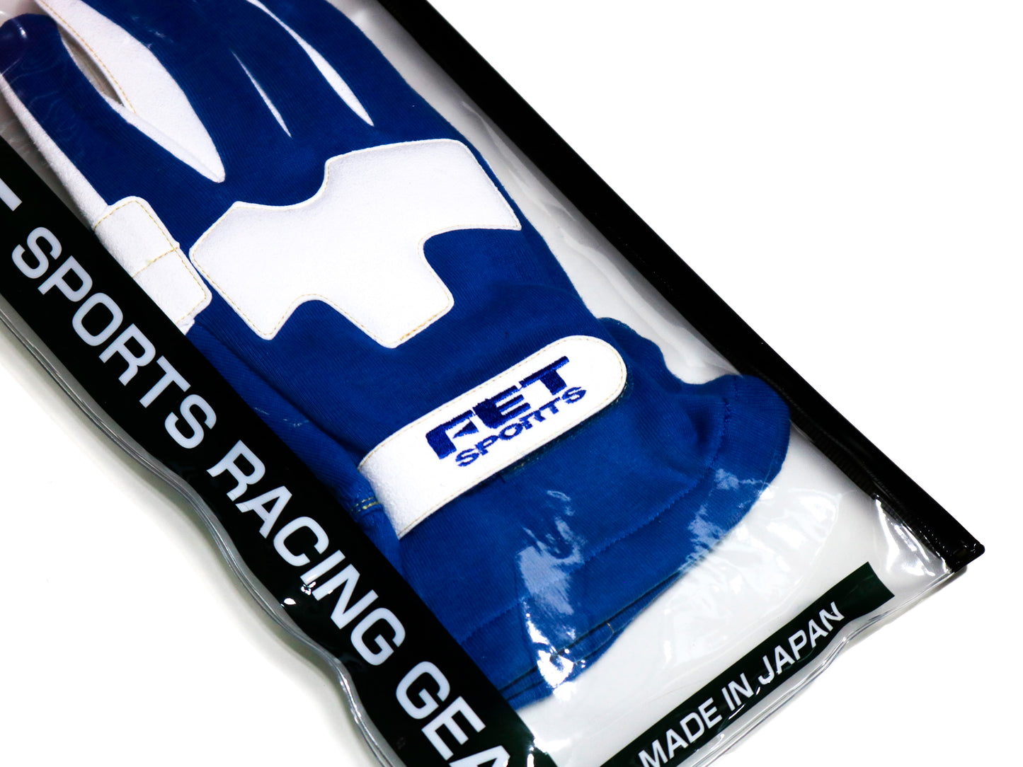 FET Sports 3D Racing Gloves (Blue/White)