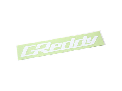 GReddy Sticker - White