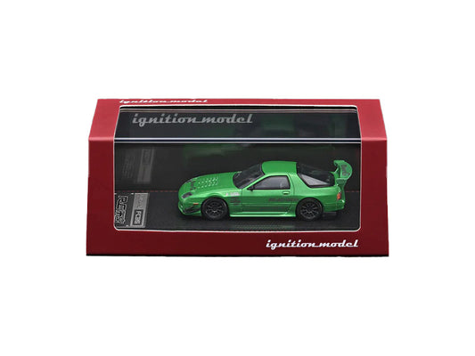 Ignition Model 1/64 Mazda RX-7 (FC3S) RE Amemiya - Green Mettalic
