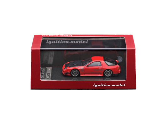 Ignition Model 1/64 Mazda RX-7 (FC3S) RE Amemiya - Red Mettalic