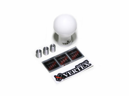 Vertex Monochrome V2 Shift Knob - White/Black