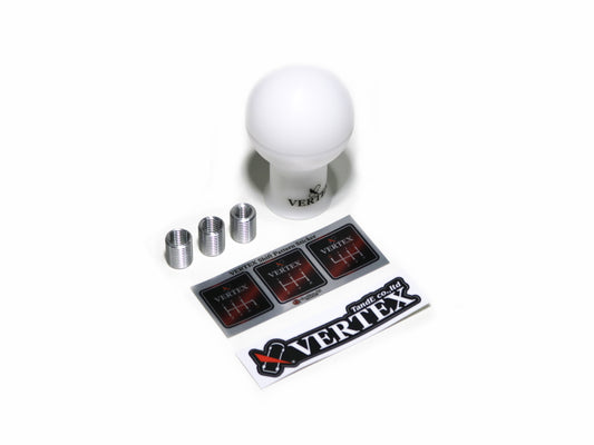 Vertex Monochrome V2 Shift Knob - White/Black